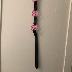 Pink pentagram belt